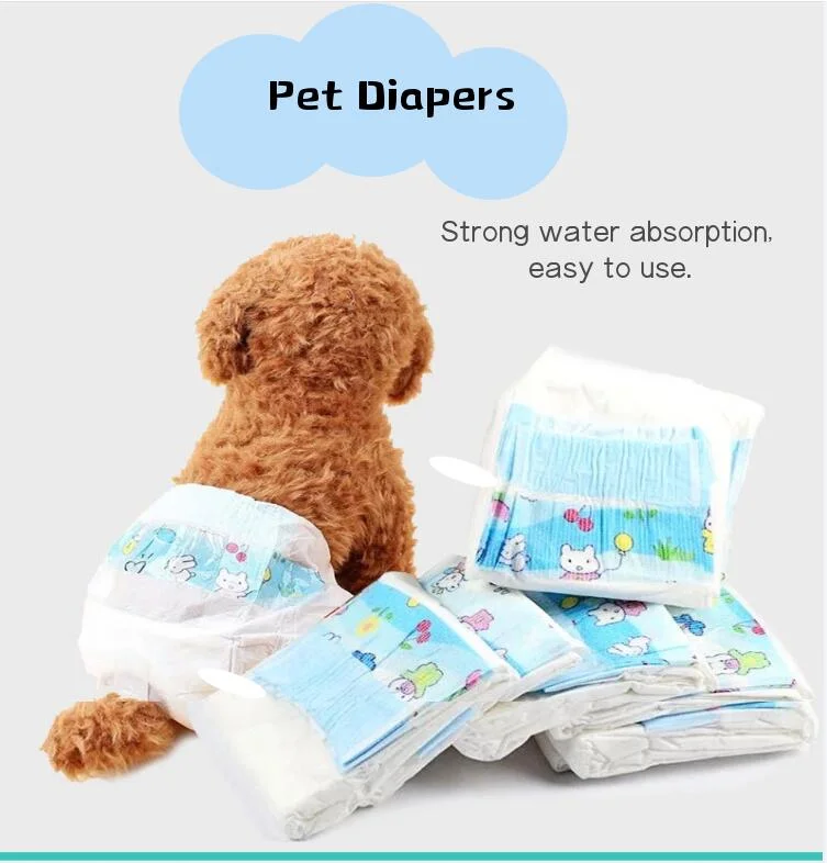 China Factory Free Sample Full Size Female Pet Dog Diapers