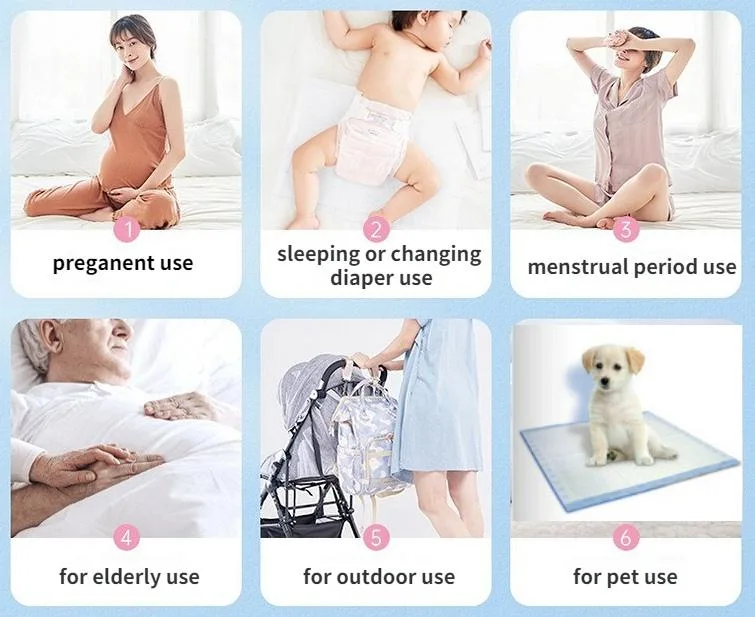 OEM ODM Manufacturer Distributor Disposable Underpads for Adults/Elderly/Incontinence/Pets/Dogs/Cats